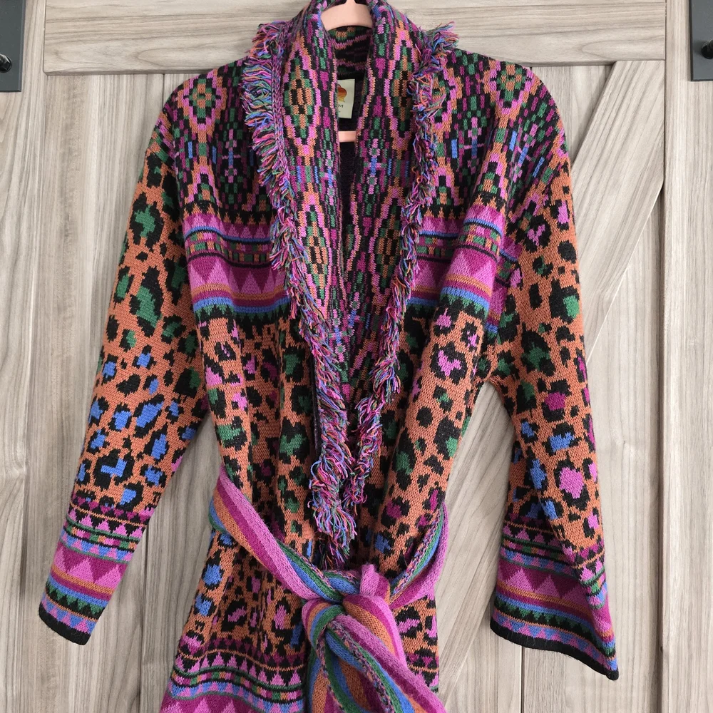FARM Rio Multicolor Patterned Cardigan - Picture 6 of 7